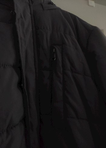 xl Beden siyah Renk LC Waikiki Fermuarlı Erkek Mont