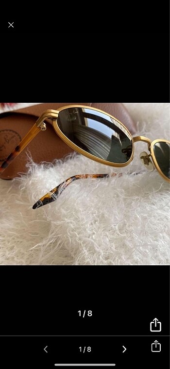 Orijinal B&L Rayban Oval Vintage Gözlük