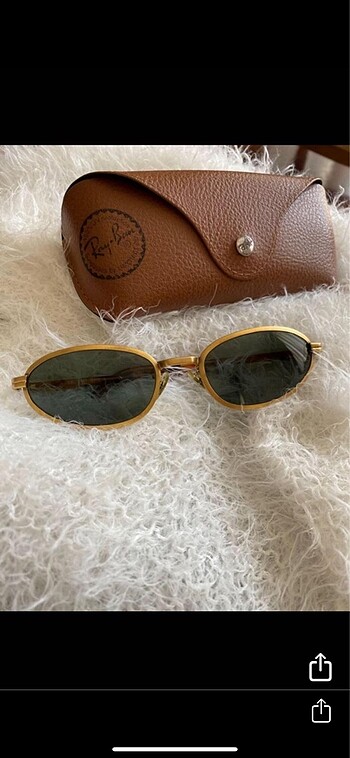 Beden Orijinal B&L Rayban Oval Vintage Gözlük