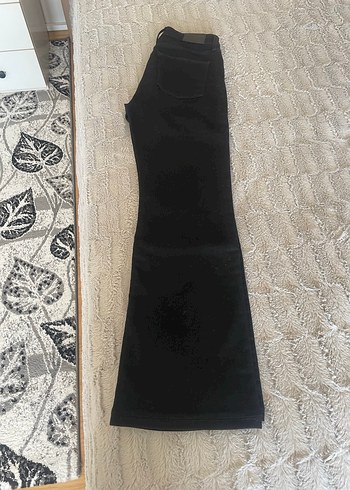 Siyah Regular Fit Kadın Kot Pantolon - Görsel 3