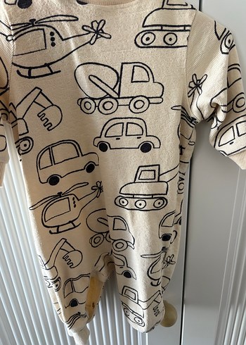 Erkek Bebek Örgü Tulum - Görsel 3