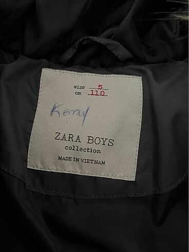 Zara Zara çocuk mont
