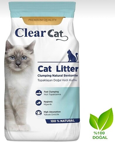 Clearcat Kedi Kumu Natural 10kg
