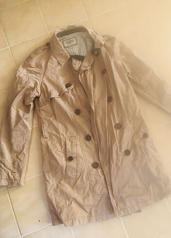 s Beden kahverengi Renk Trenchcoat