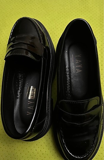 Yaya by Hotiç Loafer Siyah Kadın 36 Numara
