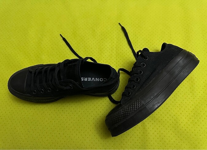 Converse Chuck Taylor All Star Lift Siyah Platform Kadın 36 Numa