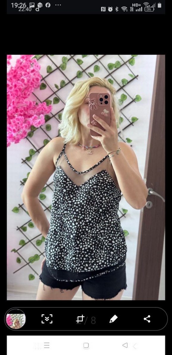 Siyah Dantel Detaylı V Yakalı Kadın Atlet - Görsel 3