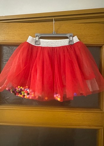 PANÇO Kız Çocuk Kırmızı Etek 5 yaş - Görsel 2