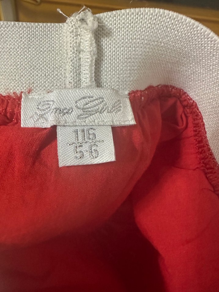 PANÇO Kız Çocuk  Kırmızı Etek 5 yaş - Görsel 4