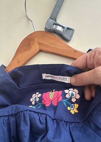 Koton 5 yaş kız pamuklu bluz - Görsel 5