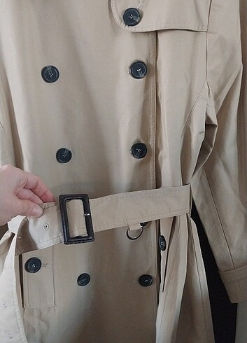 Burberry Burberry bej Kemerli trenç