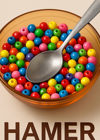 Renkli Boncuklu Kaşık