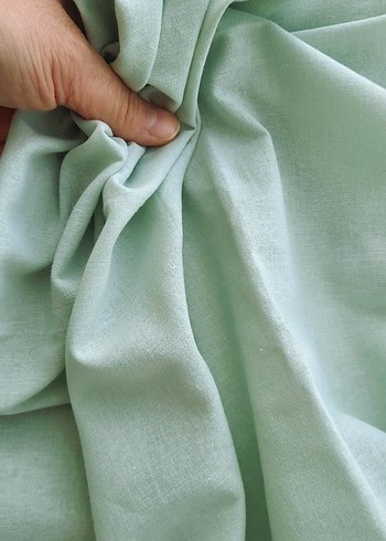 İnce pamuk keten kumaş 150x140 cm - Görsel 5