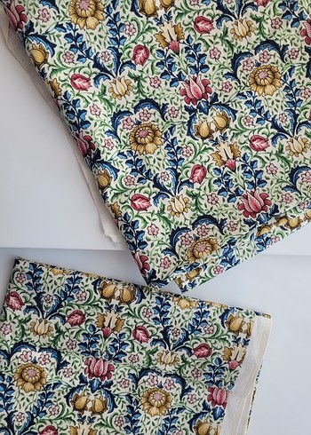 Saf pamuklu duck keten kumaş 140x100 cm - Görsel 6