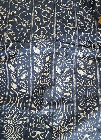 Batik desenli yumuşak pamuk poplin kumaş