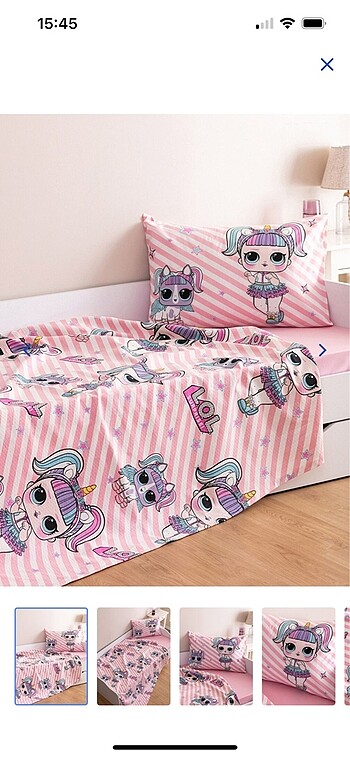 LC Waikiki home tek kişilik LOL Bebek pike takımı