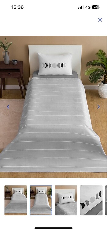 Lc Waikiki Home LCW tek kişilik pike takımı