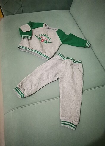 Bebek pijama eşofman takımı 12/18 aylık