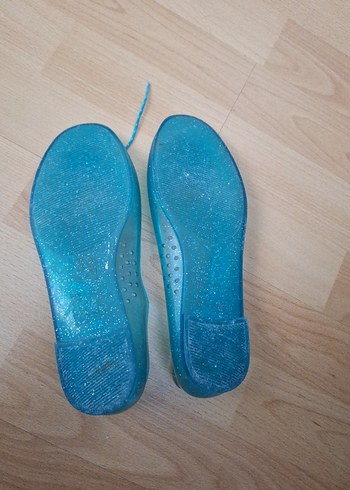 Parlak Mavi Kız Babet Deniz Ayakkabısı - Görsel 4