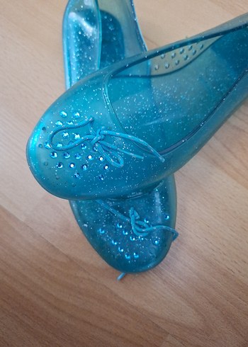 Parlak Mavi Kız Babet Deniz Ayakkabısı - Görsel 2