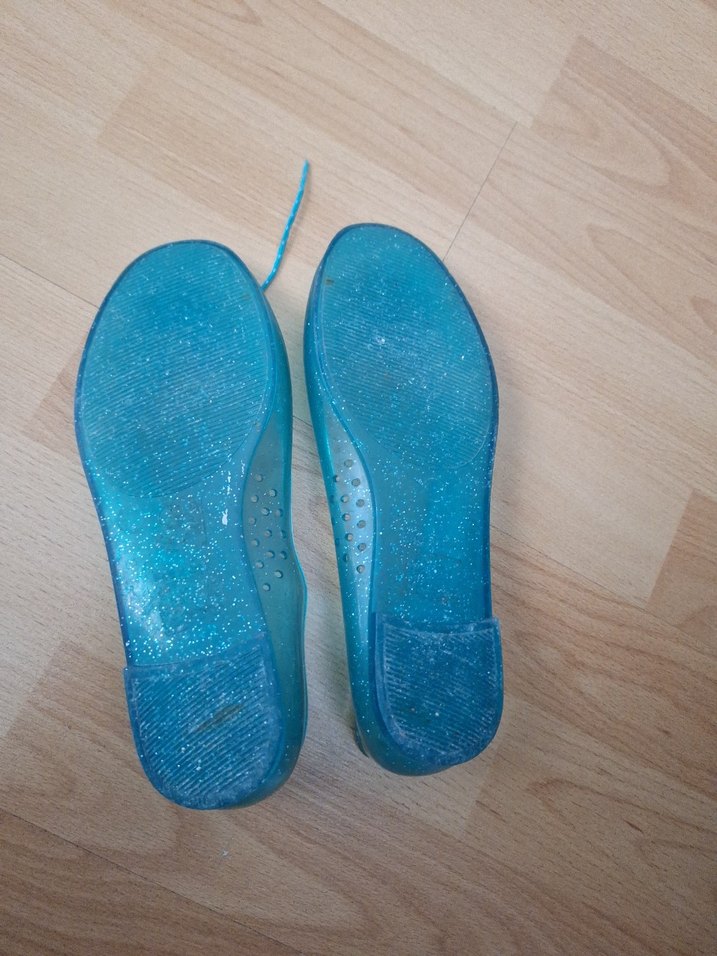 Parlak Mavi Kız Babet Deniz Ayakkabısı - Görsel 4