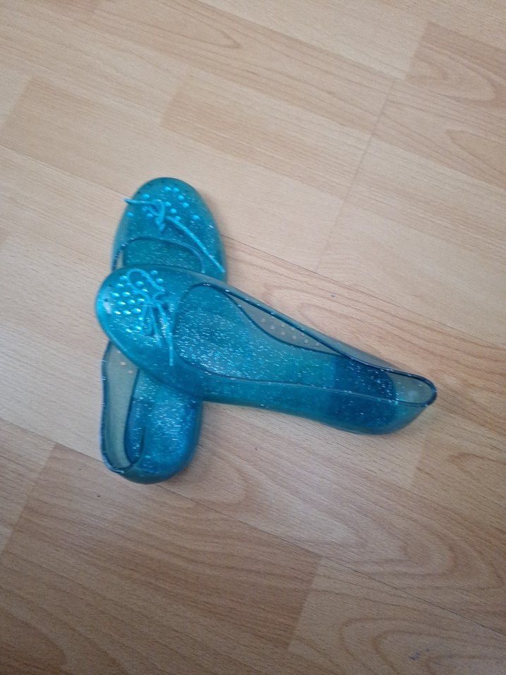 Parlak Mavi Kız Babet Deniz Ayakkabısı - Görsel 5