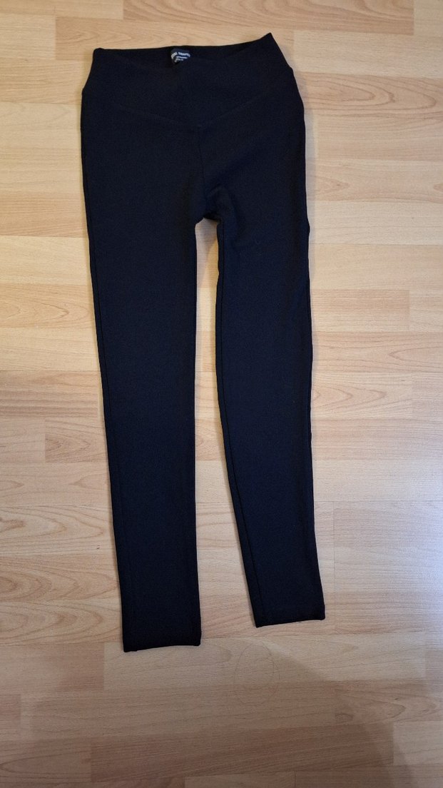 Siyah Kadın Spor Tayt - Görsel 2