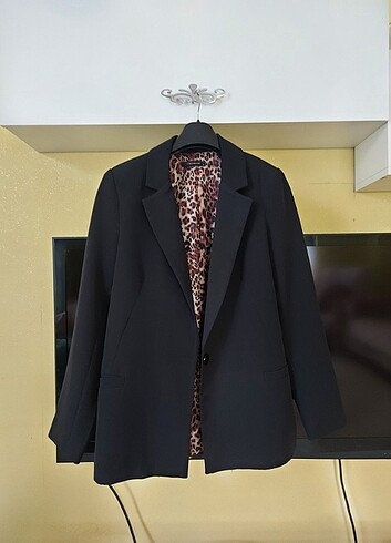  Siyah blazer ceket 