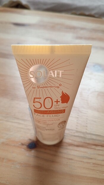 Beden SOLAIT YAŞLANMA KARŞITI GÜNEŞ YÜZ KREMİ YENİ SPF 50+5ml