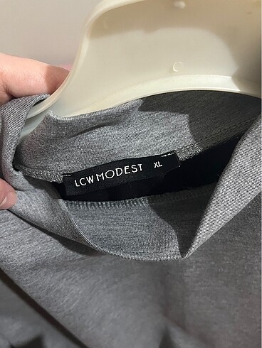 xl Beden gri Renk LCW modest sweet