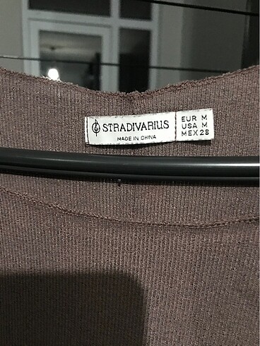 Stradivarius Stradivarius m beden dikişli ince elbise
