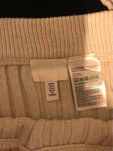 m Beden H&M m beden lastik örgülü takım
