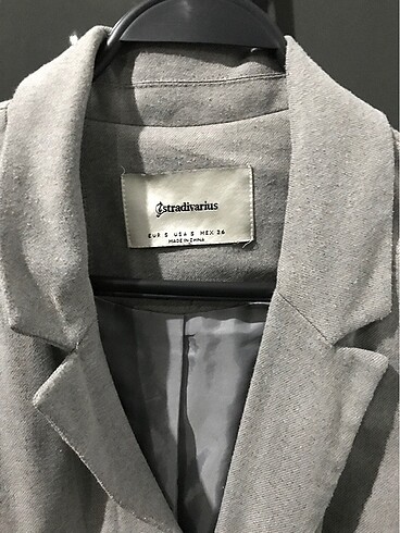 s Beden Stradivarius s beden gri blazer