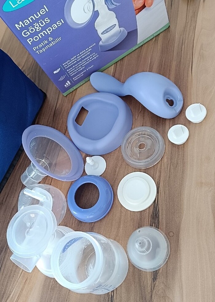 Lansinoh manuel göğüs pompası  - Görsel 4