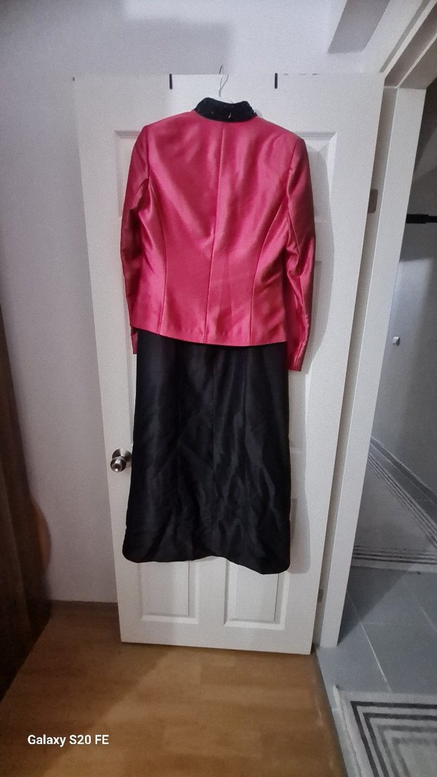 2li abiye tesettür takım 42 beden - Görsel 3