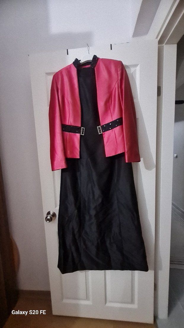 2li abiye tesettür takım 42 beden - Görsel 4