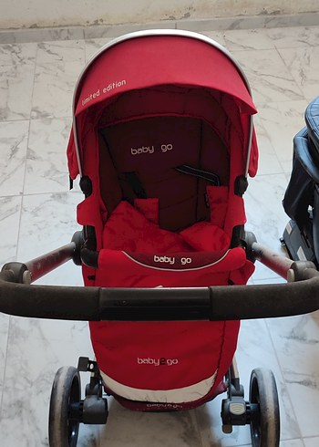 9- 36 kg Beden kırmızı Renk Baby 2 go travel sistem bebek arabası