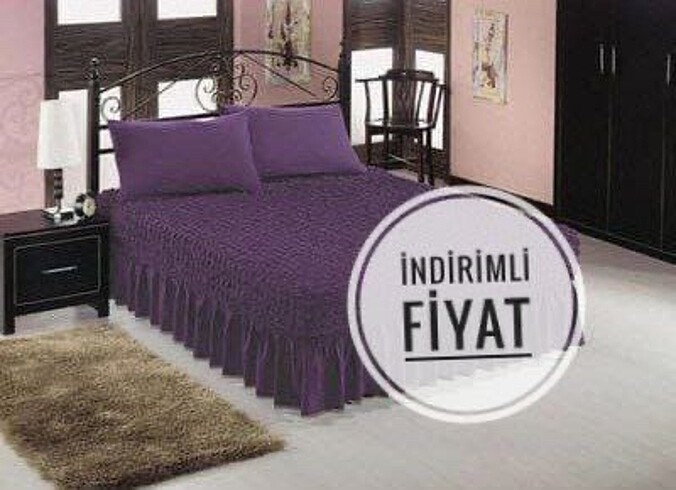 Diğer Etekli Bürümcük yatak örtülerimiz