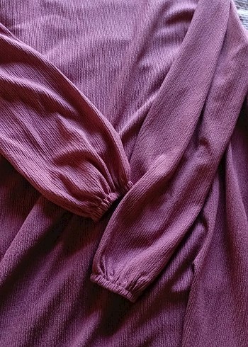 Bordo Pilili Hamile Bluzu