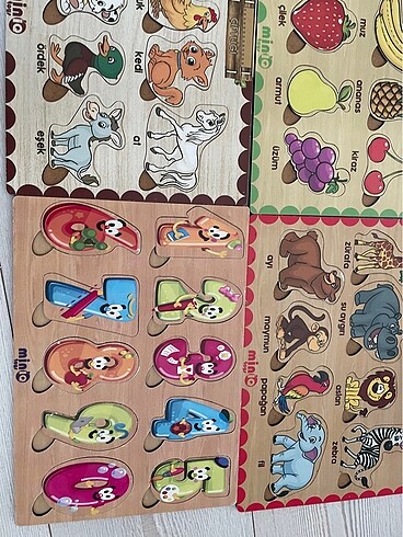 Ahşap puzzle
