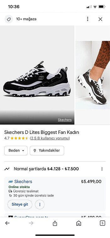 Skechers Özel seri orijinal ayakkabı