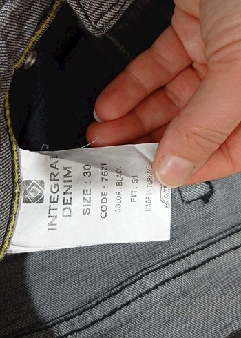 Diğer koyu Gri Regular Fit Denim Erkek Jean