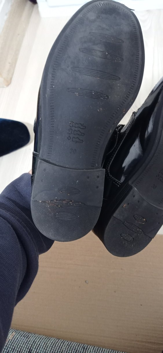 Siyah Erkek Çocuk Özel Ayakkabı - Görsel 3