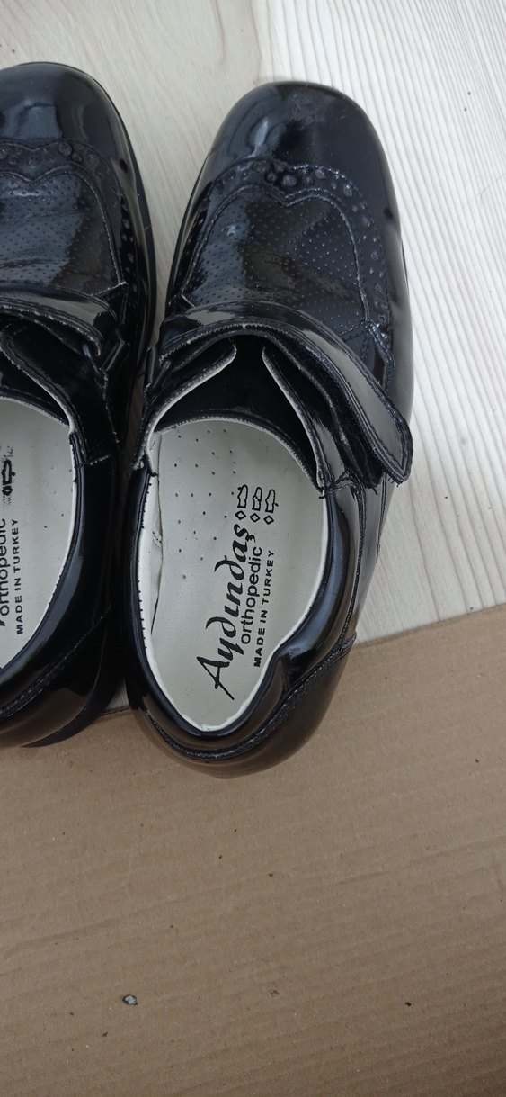 Siyah Erkek Çocuk Özel Ayakkabı - Görsel 4