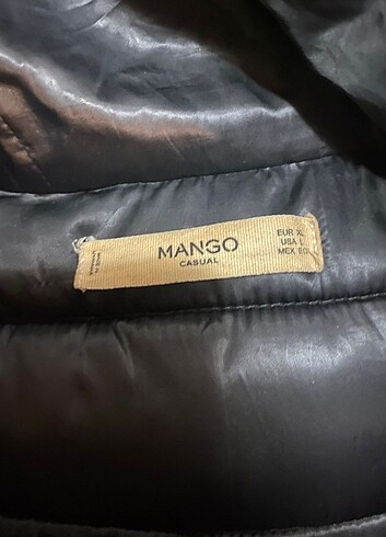 l Beden haki Renk MANGO AZ KULLANILMIŞ UZUN MONT