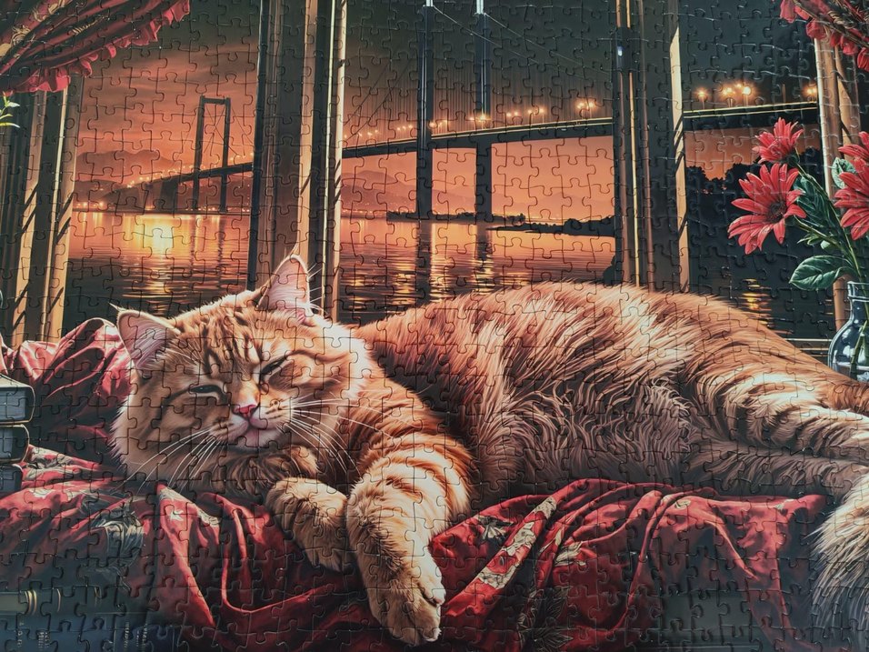 1000 parça puzzle - Görsel 2