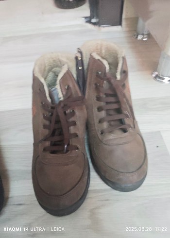 Kürklü Kahverengi Outdoor Erkek Bot - Görsel 3