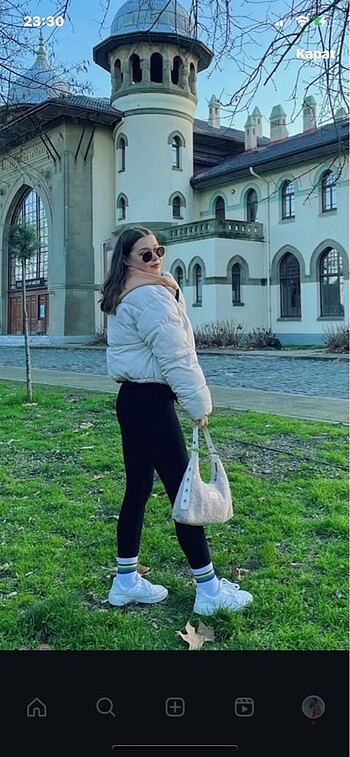 H&M Kısa Mont