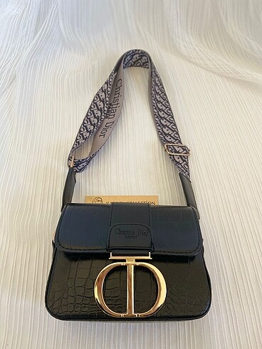 Dior Kroko Siyah Çanta