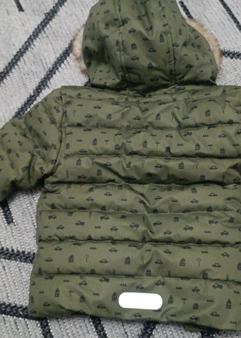 Kürk Detaylı Kamuflaj Erkek Çocuk Mont - Görsel 4